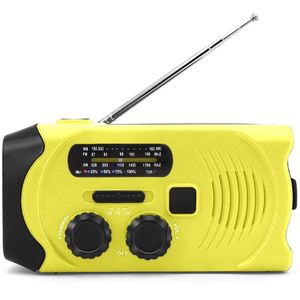 4000Mah Solar Radio Outdoor Draagbare Nood Radio Heldere Camping Licht Mobiele Externe Batterij Solar Powerbnak