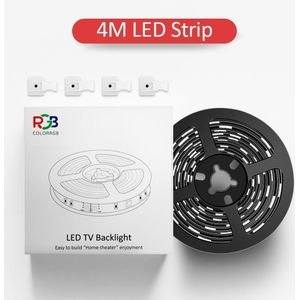 Colorrgb, Tv Backlight, Usb Aangedreven Led Strip Licht, RGB5050 Voor 24 Inch-60 Inch Tv, spiegel, Pc, App Controle Bias