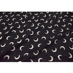 Halve Meter Herfst Winter Katoenen Corduroy Stof Met Crescent Moon Print Jurk Overjas Broek Materiaal T726