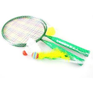 1 Paar Kinderen Badminton Racket Indoor En Outdoor Badminton Sport Spelen Rackets Badminton Set Lichtste J5A6