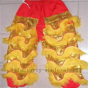 Reclame Chinese Leeuwendans Kostuum Broek Festival Nieuwjaar Kleding Cosplay Party Game Jurk Volwassenen Maat Handgemaakte 6 Kleur