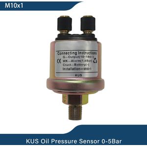52Mm 2 &quot;Waterdicht Stofdicht Boot Auto Motor Oliedrukmeter Meter 0-5BAR 0-10BAR Universal Fuel Pressure 12V 24V Voor Auto