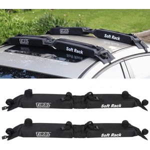 Zachte Auto Imperiaal Bagagedrager Surfplank Peddel Board Anti-Vibratie Auto Accessoires Auto Outdoor Rooftop Bagage Auto