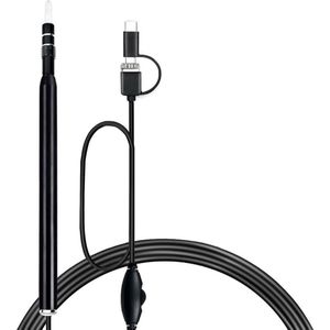 5.5Mm High-Definition Visuele Otoscoop Oor Neus Keel Lichtgevende Oor Lepel Visuele Graven Oor Lepel Endoscoop Visual Oor lepel