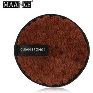 1 Pcs 6 Kleuren Zacht Microfiber Doek Pads Make-Up Remover Puff Katoen Dubbelzijdig Herbruikbare Gezicht Reinigen Handdoek Nail Art schoonmaken