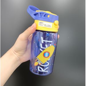 480Ml Stijl Kinderen Sippy Cup Studenten Breukvast Outdoor Draagbare Water Pot Babyvoeding Cups