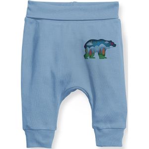 Angemiel Baby Natuur En Beer Baby Boy Harembroek Pantalon Wit