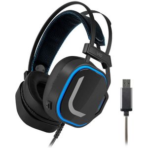Gaming Hoofdtelefoon Met Microfoon Wired Usb 7.1 Computer Oortelefoon Bass Stereo Muziek Gamer Pc Headset Voor Office Laptop