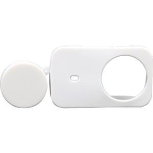 Siliconen Soft Case Met Beschermende Lens Cover Cap Voor Xiaomi Mijia Camera 4K