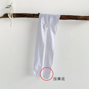 Effen Kleur Meisjes Panty Zomer Mode Ademend Hoge Elastische Antislip Wit Dans Panty Voor Kinderen Kids Panty