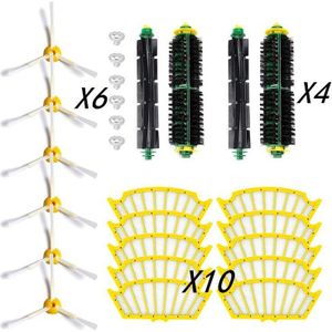 Wasbaar Accessoires Voor Irobot Roomba 5 Serie Vacuüm Robot 510 520 530 535 532 550 560 570 580 590 Belangrijkste roll Borstel Filter