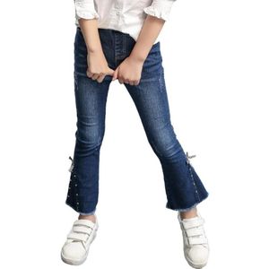 Meisjes Broek Mode Koreaanse Stijl Flared Jeans Meisje Broek Kinderen Peuter Baby Kids Denim Bell Bottom Boot Cut Broek
