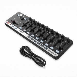 Wereldje EasyControl.9 Midi Keyboard Draagbare Mini Usb 9 Slim-Line Controle Professionele Midi Controller