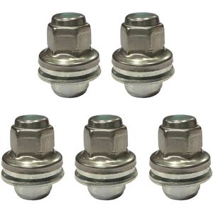 5Pc Mag Seat Wielmoeren Voor Jaguar S-Type X-Type Xf C2C35294 Wiel Lug Moer
