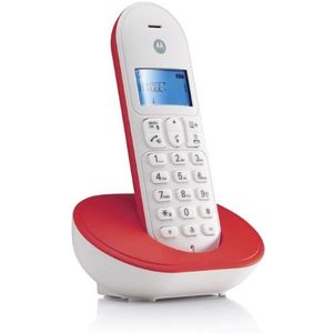 Draadloze Telefoon Motorola T101 Dect Rood