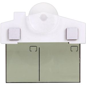 Digitale Transparante Huishoudelijke Etalage Thermometer Hygrometer Indoor En Outdoor Temperatuur Indoor Zuignap Hygrom