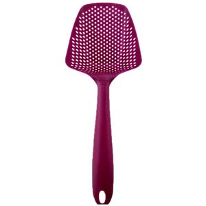 1Pc 8 Kleuren Koken Schoppen Groente Zeef Scoop Nylon Lepel Grote Vergiet Soep Filter Keuken Gereedschap