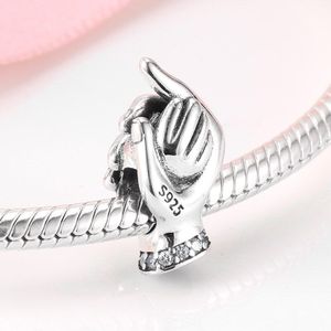 Bevallen Leven Zwangere Moeder 925 Sterling Zilveren Bedel Roze Cz Kralen Sieraden Maken Fit Originele Europese Bedels Armbanden