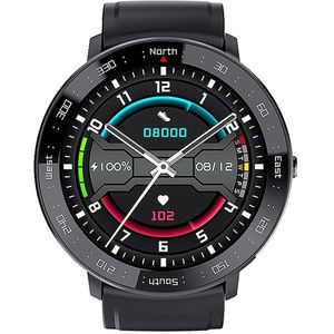 Smart Horloge Hartslag Bloeddrukmeter 100M Waterdichte Running Sport Tracker Stappenteller Stopwatch Outdoor Horloge
