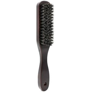 Varkenshaar Baard Borstel Haar Kam Borstel Baard Stijltang Mannen Scheren Borstel Kam Baarden Haar Krultang Quick Haar Styler Voor mannen