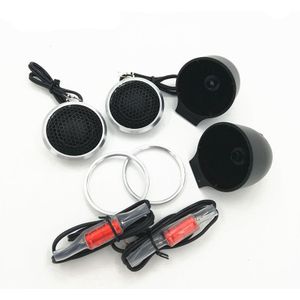 Ik Sleutel 2 Inch Auto Speaker Zijde Film Treble Dome Tweeter 25Mm 100W 4 Ohm Treble Hoofd muziek Stereo Gemodificeerde Gratis Condensator
