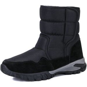 Mannen Laarzen Winter Schoenen Dikker Bont Antislip Waterdichte Snowboots Mannen Winter Laarzen Big Size 40 - 48