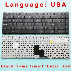 Us Keyboard Voor Clevo W258EUQ W255HU0 W258EUQ W270EFQ 6-80-M9800-016-1 MP-08J43US-430W P151SM1 W76TUN W76XCUH W258 W258H