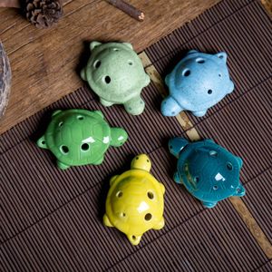 6 Kong Tao fluit turtles modellering ocarina handwerk ocarina speelgoed voor kinderen