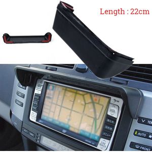 Universele 22Cm Anti-Glare Auto Dash Radio Zonnescherm Gps Zonneklep Navigatie Hood Cap Cover Bescherming Zwart Nuttig praktische