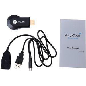 Anycast M2 Plus Mini Wifi Display Dongle Ontvanger 1080P Airmirror Dlna Airplay Miracast Delen Hdmi-poort Voor Hdtv smart
