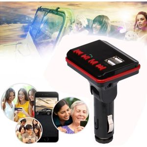 Auto-styling Draadloze Handsfree SD USB LCD Charger Car Kit MP3 Bluetooth Fm-zender 714 Levert