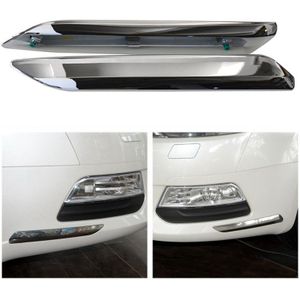 Auto Voorbumper Chrome Strip Voor Citroen C5 Voor Peugeot Silver Trim decoratie Cover
