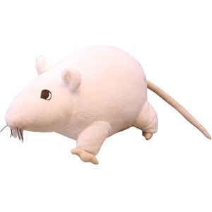 Gesimuleerde Knuffel 3D Muis Rat Animal Zachte Pluche Pop Speelgoed Sofa Couch Home Decor Jaar Cadeau