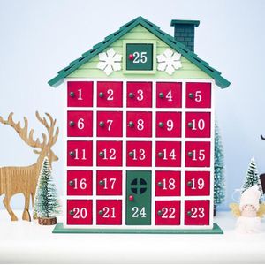 Houten Diy Kerstboom Advent Kalender Verjaardag Advent Kalender Groene Huis Kalenders Nieuwjaar Decor