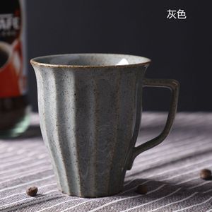 Praktische Keramische Mok Koffie Retro Creatieve Mok Melk Thee Bier Mok Vrienden Kind Ontbijt Cup Home Office Drinkware