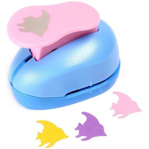 Kinderen Vis Eva Foam Punch Papier Puncher Scrapbooking Plakboek Papier Cutter Craft Punch Voor Diy Kunstwerk