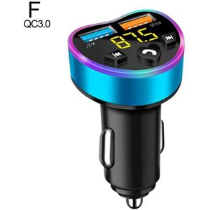 Hart Vorm Snelle Autolader Fm-zender Bluetooth Dual Usb Mobiele Auto Telefoon Snel Opladen MP3 Tf Card Muziek Auto kit