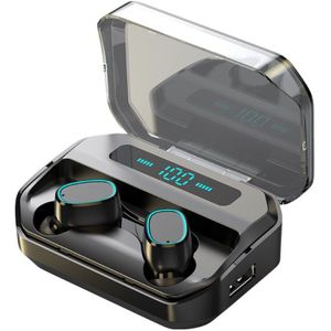 M8 Tws Bluetooth Oortelefoon Draadloze Hoofdtelefoon 2200Mah Opladen Doos Sport Waterdichte Digitale Display Oordopjes Headsets Met Microfoon