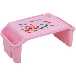 Vroege Onderwijs Tafel Baby Studie Tafel Plastic Speelgoed Bureau Multi-Functionele Bureau Kinderen Bed Klein Bureau Eten Tafel roze