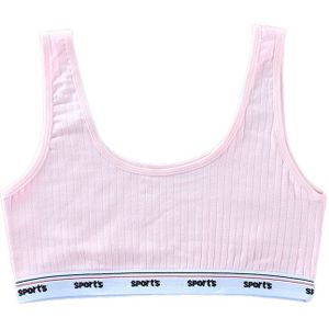 [B244] Meisjes Beha Voor Tiener Ademend Ondergoed Meisjes Training Beha Brief Tieners Crop Top Puberteit Sport Bras Zomer vest