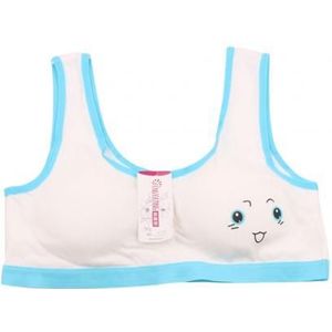 Mooie Print Kids Meisjes Beha Ondergoed Training Beha Stretchy Sport Geen velgen Ondergoed Vest Ondergoed Voor 10-14 Jaar meisje