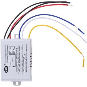 1/2/3 Manier Op/Off 220V Afstandsbediening Schakelaar Lamp Licht Digital Wireless Muur Afstandsbediening Schakelaar ontvanger Zender
