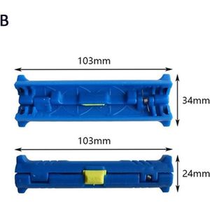 Cilindrische Wire Stripper Cutter Multifunctionele Elektrische Machine Coaxiale Tang Rotary Tool Puller Tool Pen Strippen Kabel N2I7