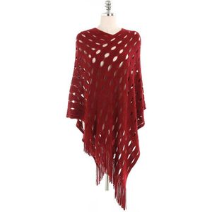 Winter Warm Solid Poncho En Capes Voor Vrouwen Oversized Sjaals Wraps Kasjmier Pashmina Vrouwelijke Bufanda