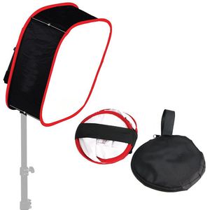 Draagbare Opvouwbare Led Light Diffuser Soft Box Flash Speedlight Bounce Hoofd Softbox Voor Fotografie Video Product Schieten