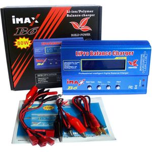 Imax B6 80W 6A Batterij Lader Lipo Nimh Li-Ion Ni-Cd Digitale Rc Imax B6 Lipro Balans Lader ontlader