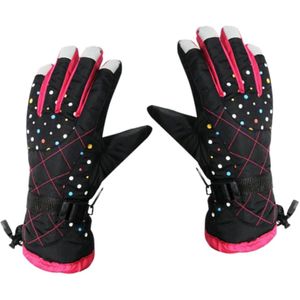 2022 Vrouwen Handschoenen Meisjes Winter Ski Handschoenen Snowboard Sneeuwscooter Motorcycle Winddicht Warm Volledige Vinger Skiën Handschoenen