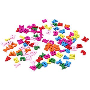 Diy Houten 100 Stks/partij Kinderen Alfabet Ambachten Jigsaw Puzzels Speelgoed Brain Teaser Vroege Educatief Letters Puzzel Voor Kinderen