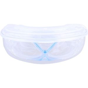 Unisex Zwembril Waterdicht Anti-Fog Groot-Frame Beschermende Zwemmen Bril Indoor Outdoor Zwembril (Royal Blue)