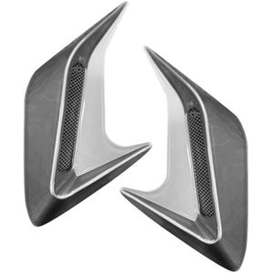 Air Flow Vent Kap Universele Auto Side Motorkap Vent Decoratieve Air Flow Intake Hood Scoops